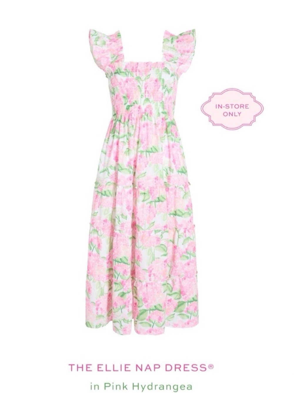 Hill House Ellie Nap Dress in Pink Hydrangea
